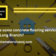 What are some concrete flooring services in West Long Branch